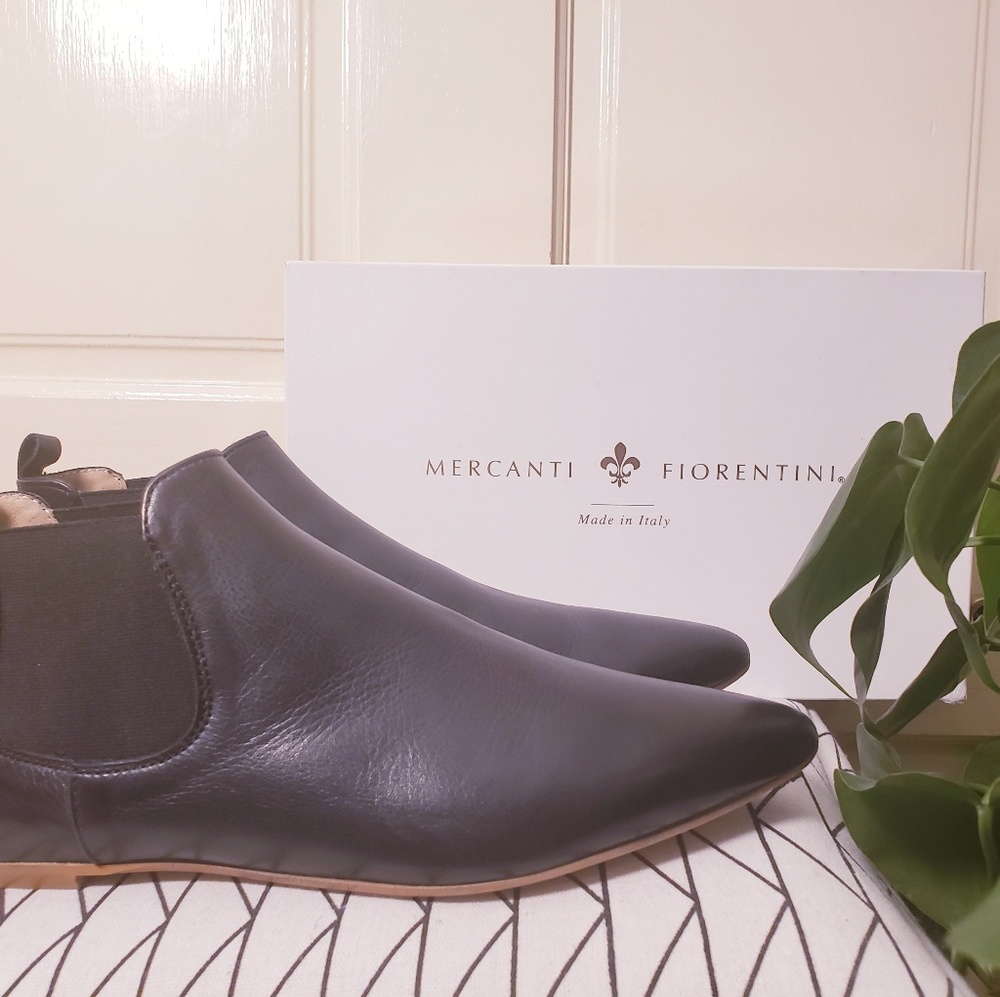 Mercanti Fiorentini Black Booties